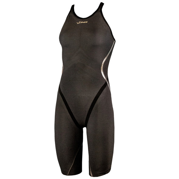 Rival 2.0 Open Back Kneeskin | Elite Technical Racing Suit (Black)