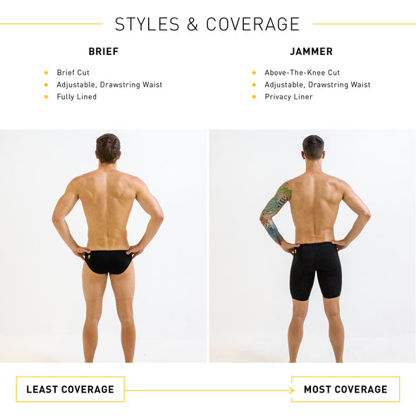 Splice Brief | Durable Training & Competition Swimwear