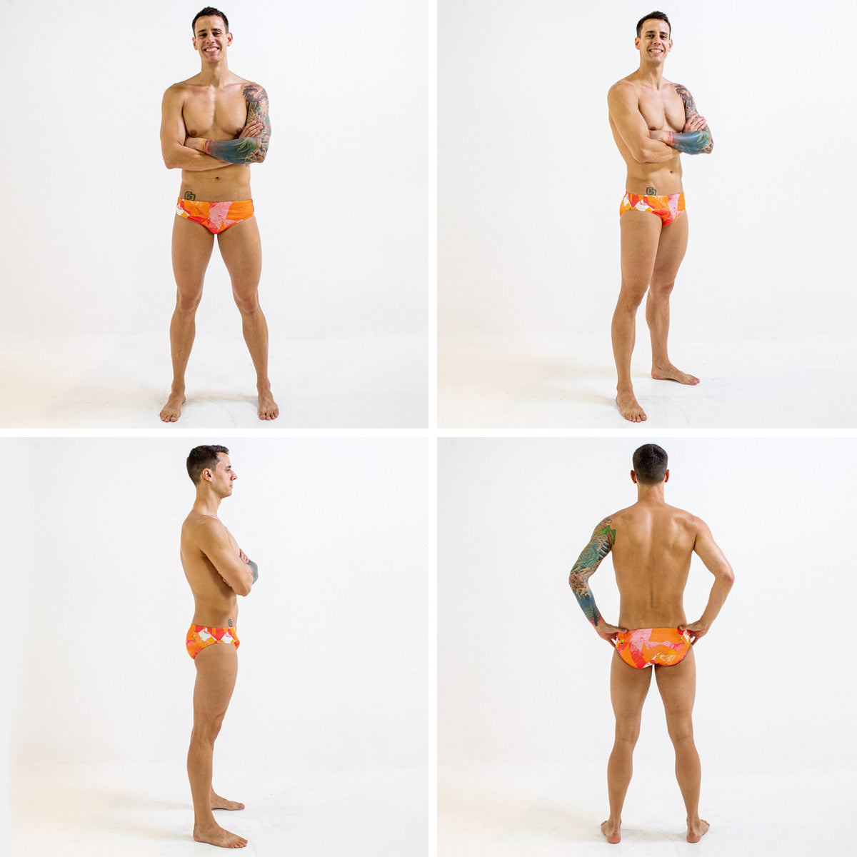 Rotto Starburst Brief | Durable Training and Competition Swimwear