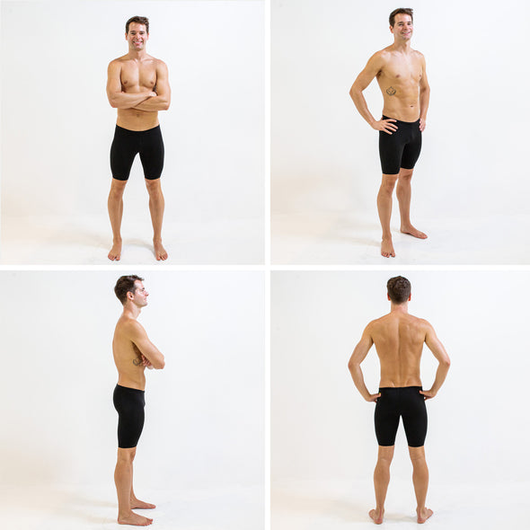 Black Jammer | Durable Training & Competition Swimwear