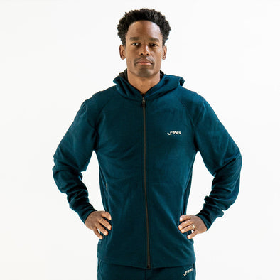 Tech Jacket Mens | Full-Zip Hoodie (Navy)