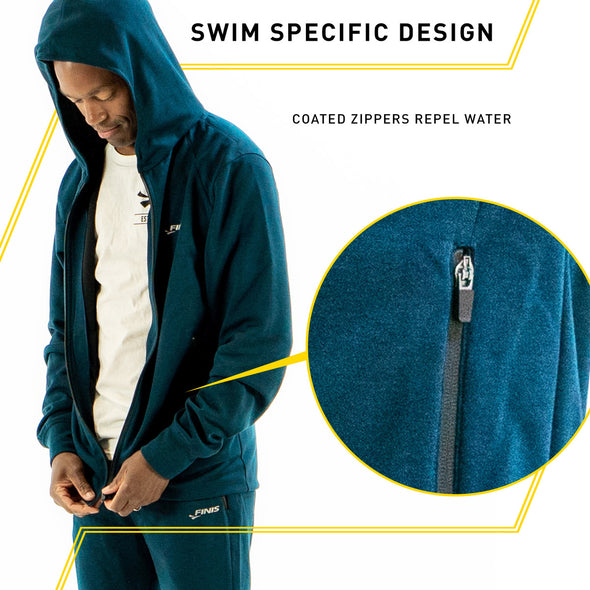 Tech Jacket Mens | Full-Zip Hoodie (Navy)