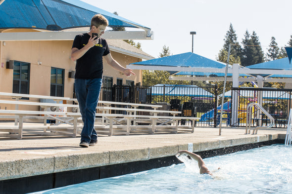 Swim Coach Communicator | Coach-to-Swimmer Voice Feedback with the use of a smartphone