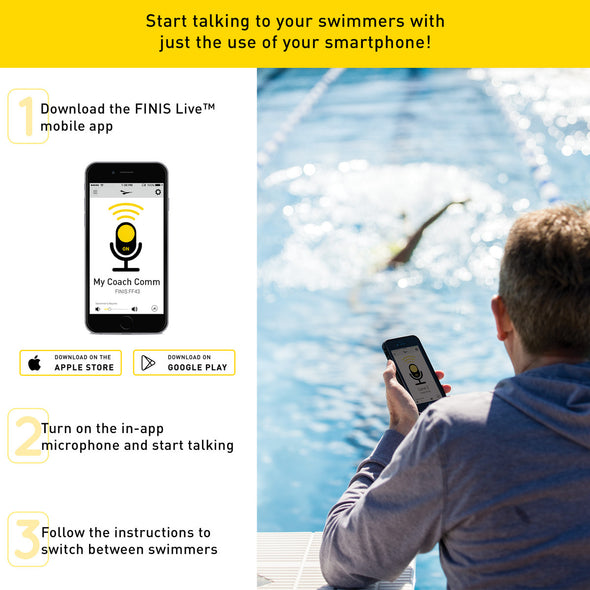 Swim Coach Communicator | Coach-to-Swimmer Voice Feedback with the use of a smartphone