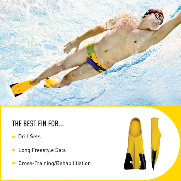 Z2 Gold Zoomers® | Short Blade Swim Fins