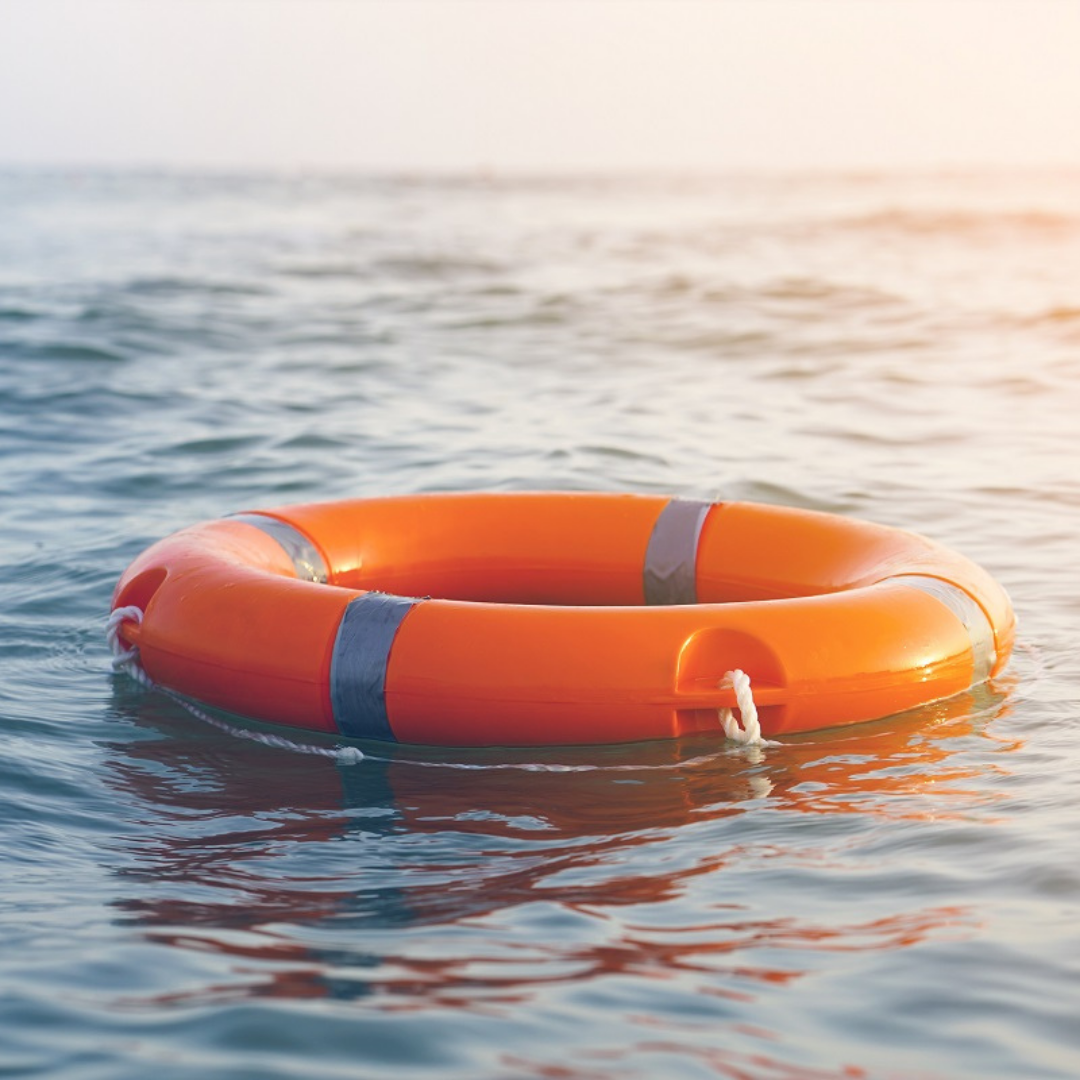 Safety Life Buoy Ring | Marine Safety Plastic Life Buoy