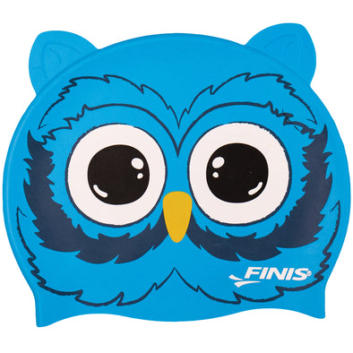 Owl | Animal-Shaped Silicone Swim Cap