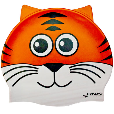 Tiger | Animal-Shaped Silicone Swim Cap