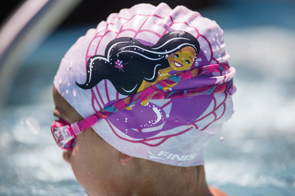 Sea Shell | Mermaid Silicone Swim Cap
