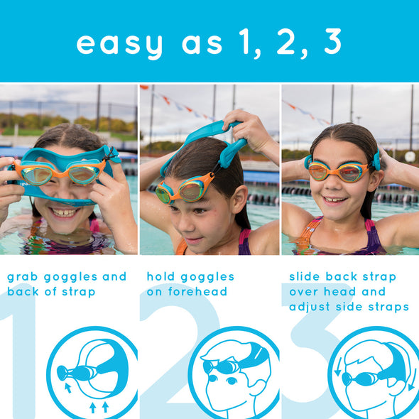 Frogglez® Goggles | The most comfortable kids' goggle