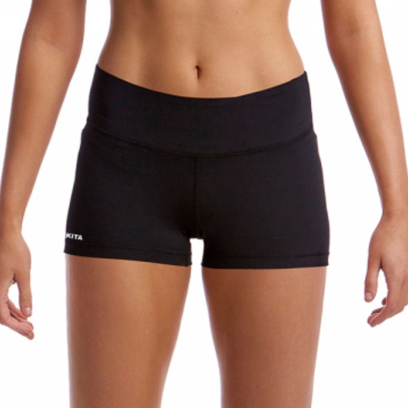 STILL BLACK | LADIES SWIM BOY LEG BRIEF