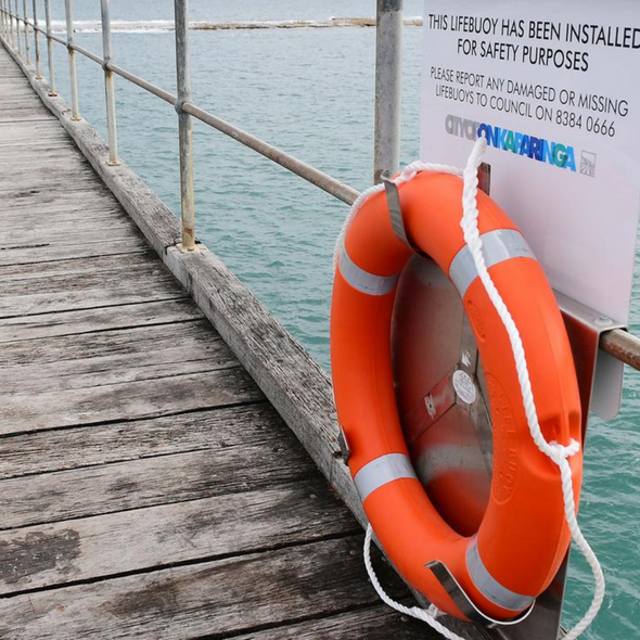 Safety Life Buoy Ring | Marine Safety Plastic Life Buoy