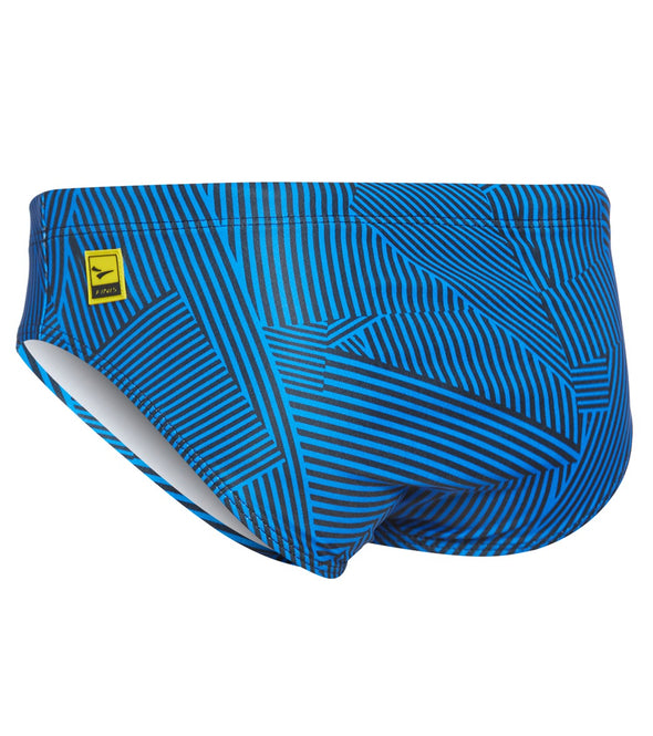 Maze Blue Brief | Durable Training and Competition Swimwear