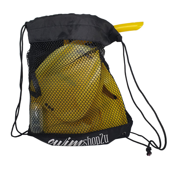 Be Awesome Mesh Drawstring Bag | #teamFINIS