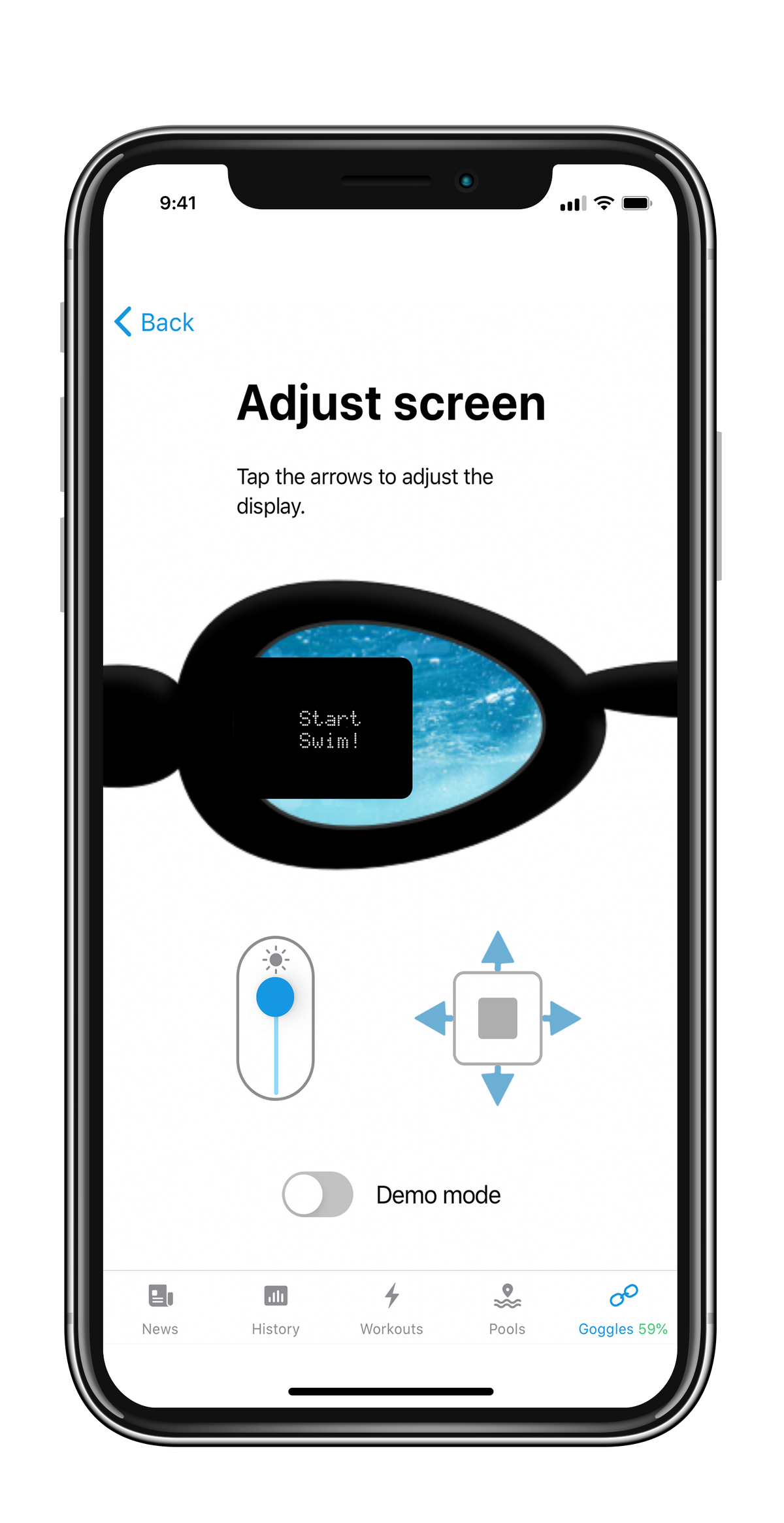 Smart Goggle Start Kit  | Smart Goggle with Digital In-Goggle Display and Fitness Tracking