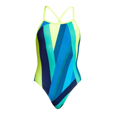 Maillot FUNKITA Fille (8-14ans) Lying Cheet Racerback 2 pieces