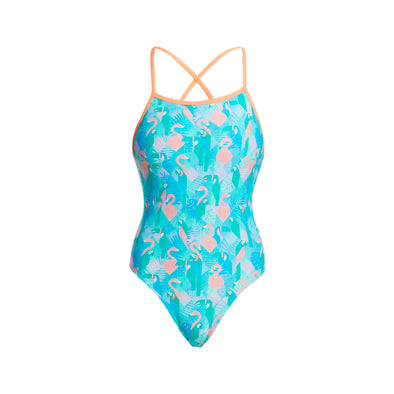 PASTEL PARADISE | LADIES TIE ME TIGHT ONE PIECE