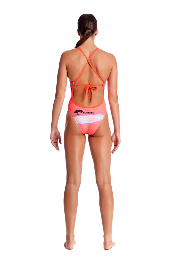 RED CENTRE | LADIES TIE ME TIGHT ONE PIECE