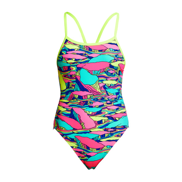 Bright Bregs | Girls Single Strap One Piece