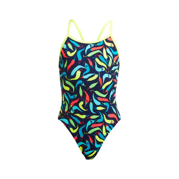 Chilli Boss | Girls Eco Single Strap One Piece