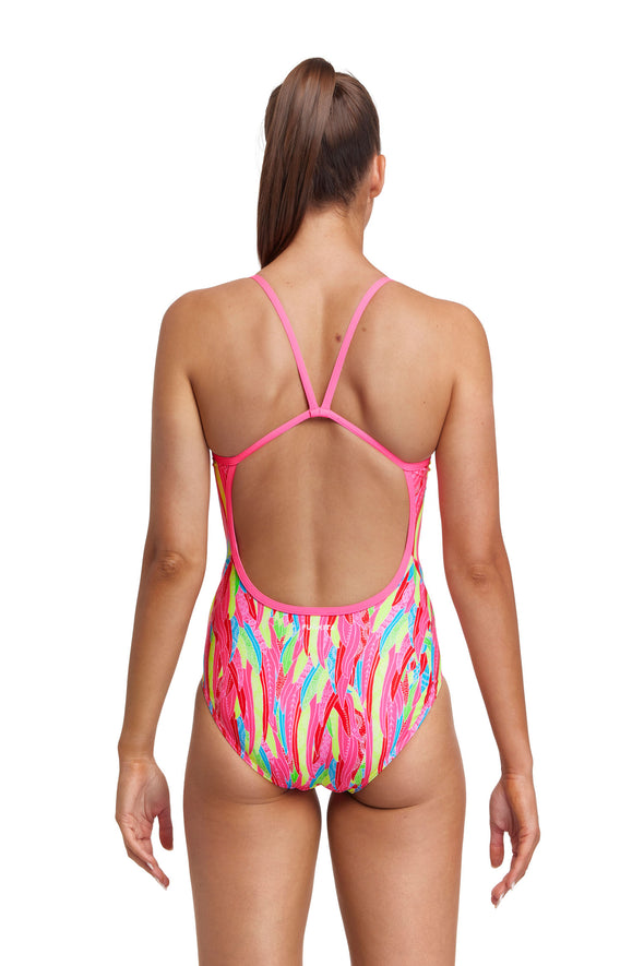 Feather Flock | Ladies Single Strap One Piece