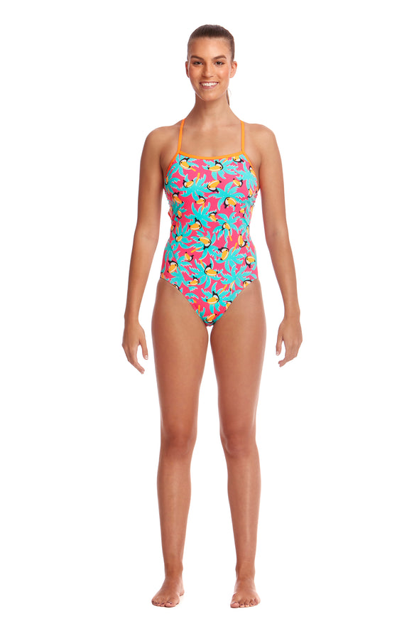 Toucan Tango | Ladies Eco Single Strap One Piece