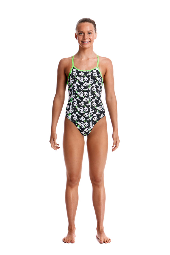 PANDADDY | GIRLS ECO DIAMOND BACK ONE PIECE