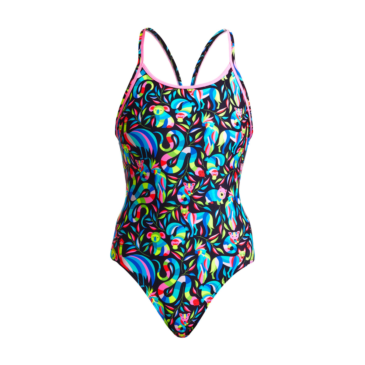 Night Life | Ladies Diamond Back One Piece