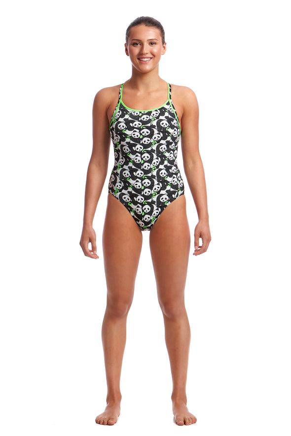 PANDADDY | LADIES ECO DIAMOND BACK ONE PIECE