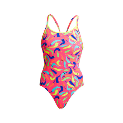 So Hot | Ladies Eco Diamond Back One Piece