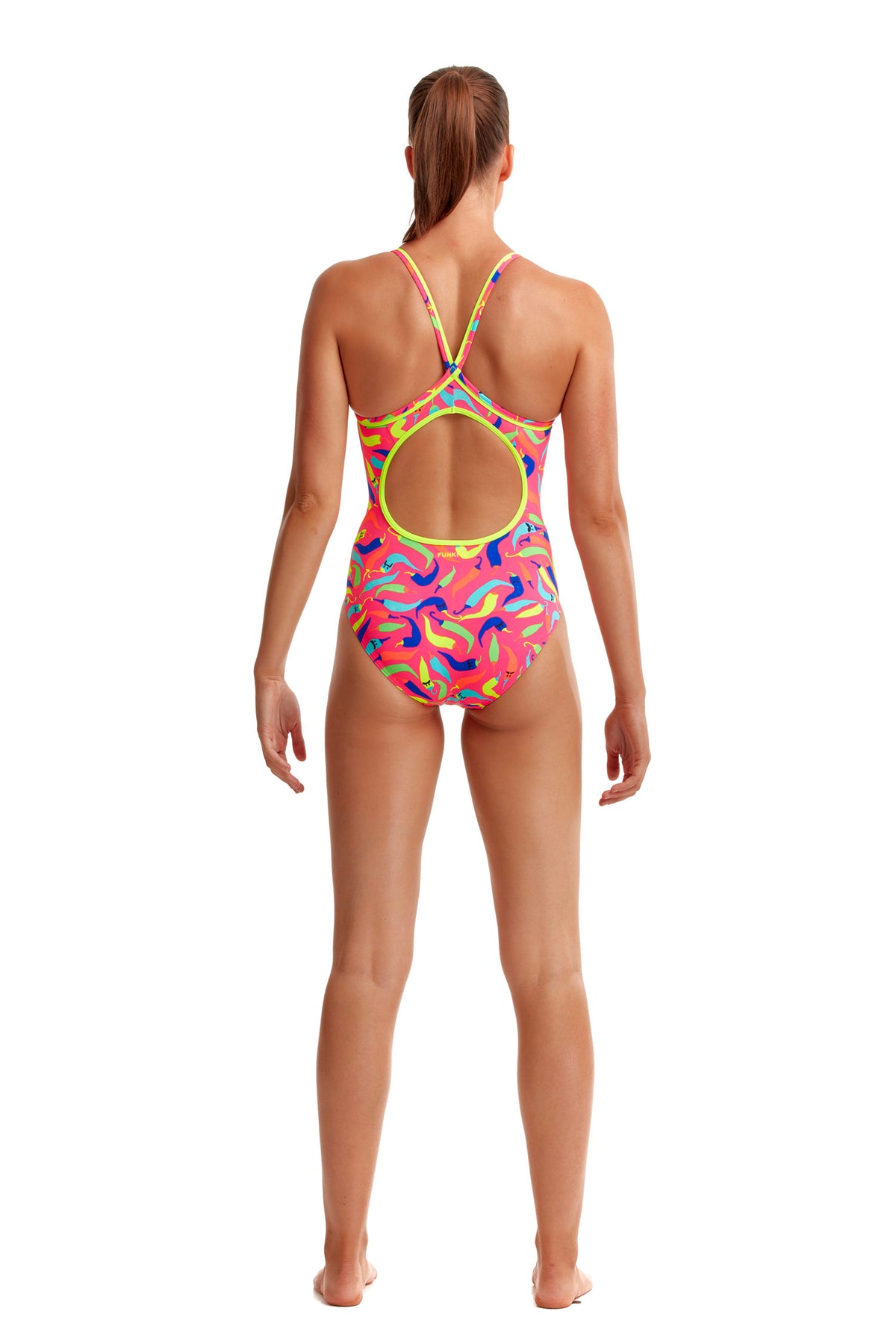 So Hot | Ladies Eco Diamond Back One Piece