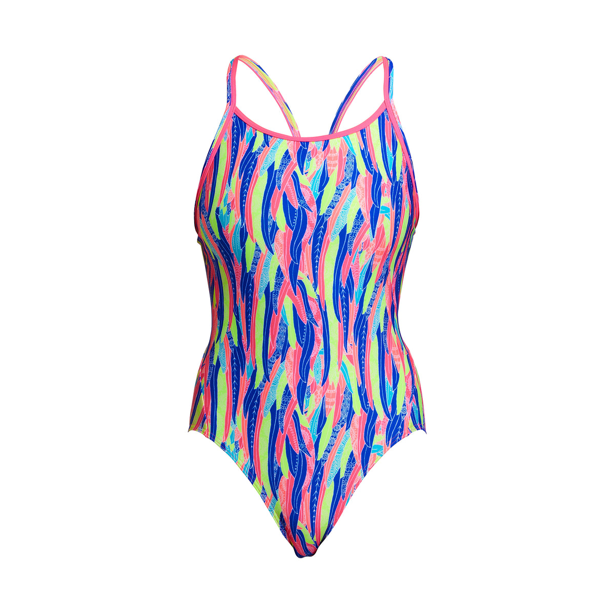 Wing Tips | Ladies Diamond Back One Piece