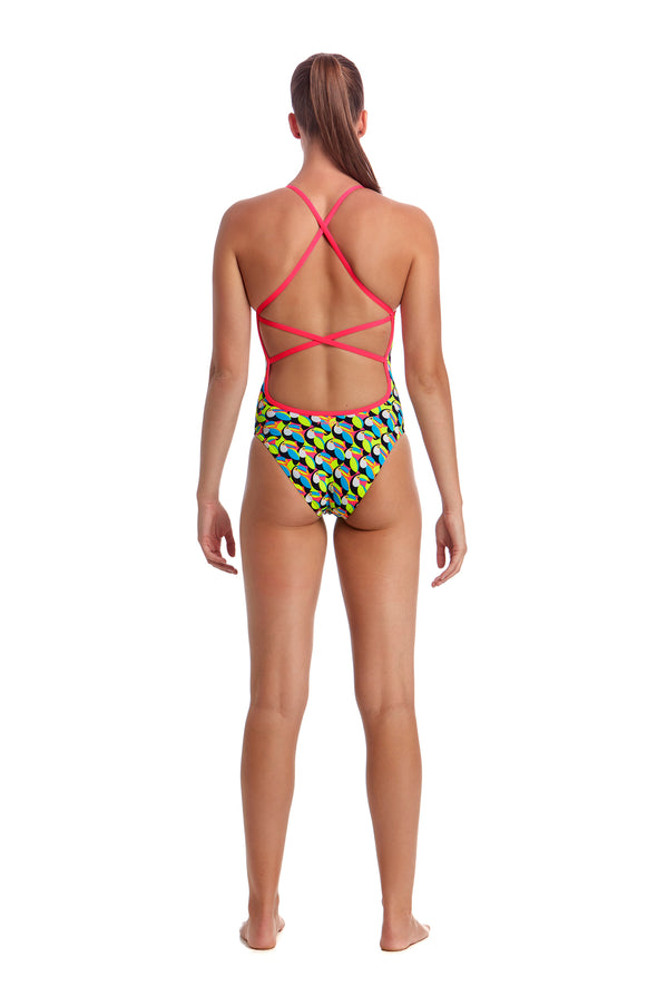 TOUCAN DO IT | LADIES ECO STRAPPED IN ONE PIECE