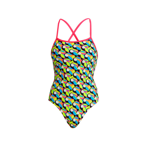 TOUCAN DO IT | LADIES ECO STRAPPED IN ONE PIECE
