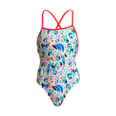 FUNKITA Fille (8-14ans) Palm Free - Racerback 2 pieces - Maillot