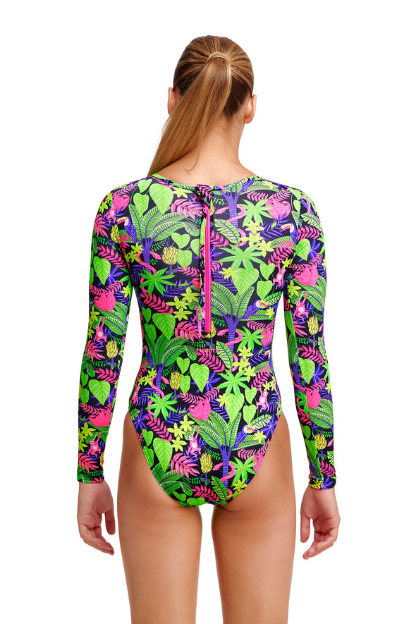 Sloth Slumber | Girls Long Shot One Piece