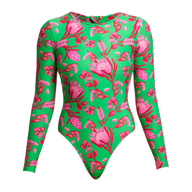 Desert Pea | Ladies Long Shot One Piece