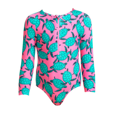 Maillot FUNKITA Fille (8-14ans) Pinged Pink Cross Top 2 pieces