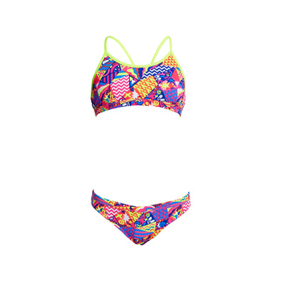 BEE BOP | GIRLS RACERBACK TWO PIECE