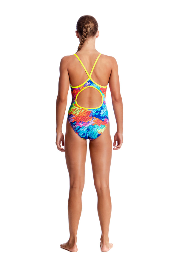 LAYER CAKE | GIRLS DIAMOND BACK ONE PIECE