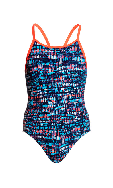 Maillot FUNKITA Fille (8-14ans) Lying Cheet Racerback 2 pieces