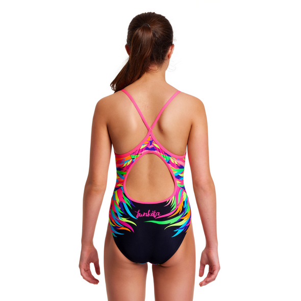 Pride Power | Girls Diamond Back One Piece