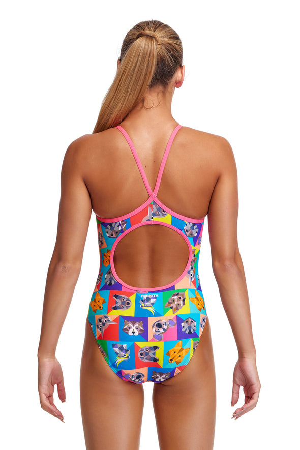 Rat Pack | Girls Diamond Back One Piece