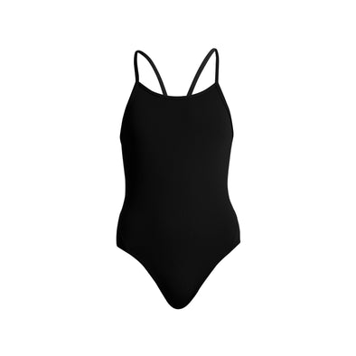 Still Black | Girls Diamond Back One Piece