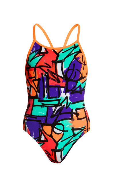 STREET BEAT | GIRLS DIAMOND BACK ONE PIECE