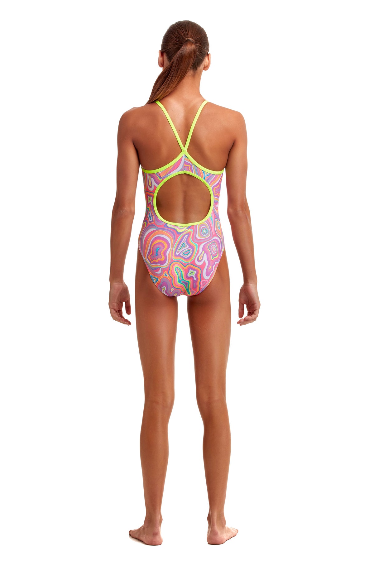 Sugar Highs | Girls Diamond Back One Piece