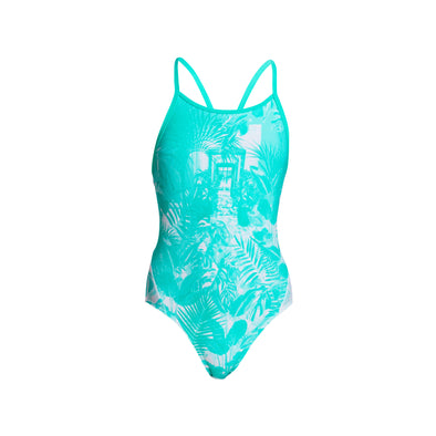 TROPICAL SUNRISE | GIRLS DIAMOND BACK ONE PIECE