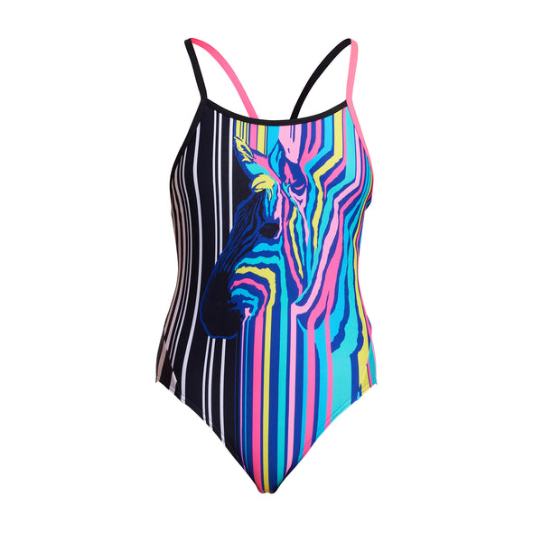 Zorse Code | Girls Diamond Back One Piece