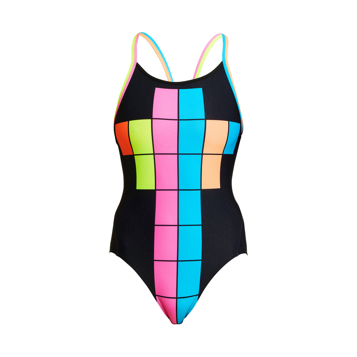 Building Blocks | Ladies Diamond Back One Piece
