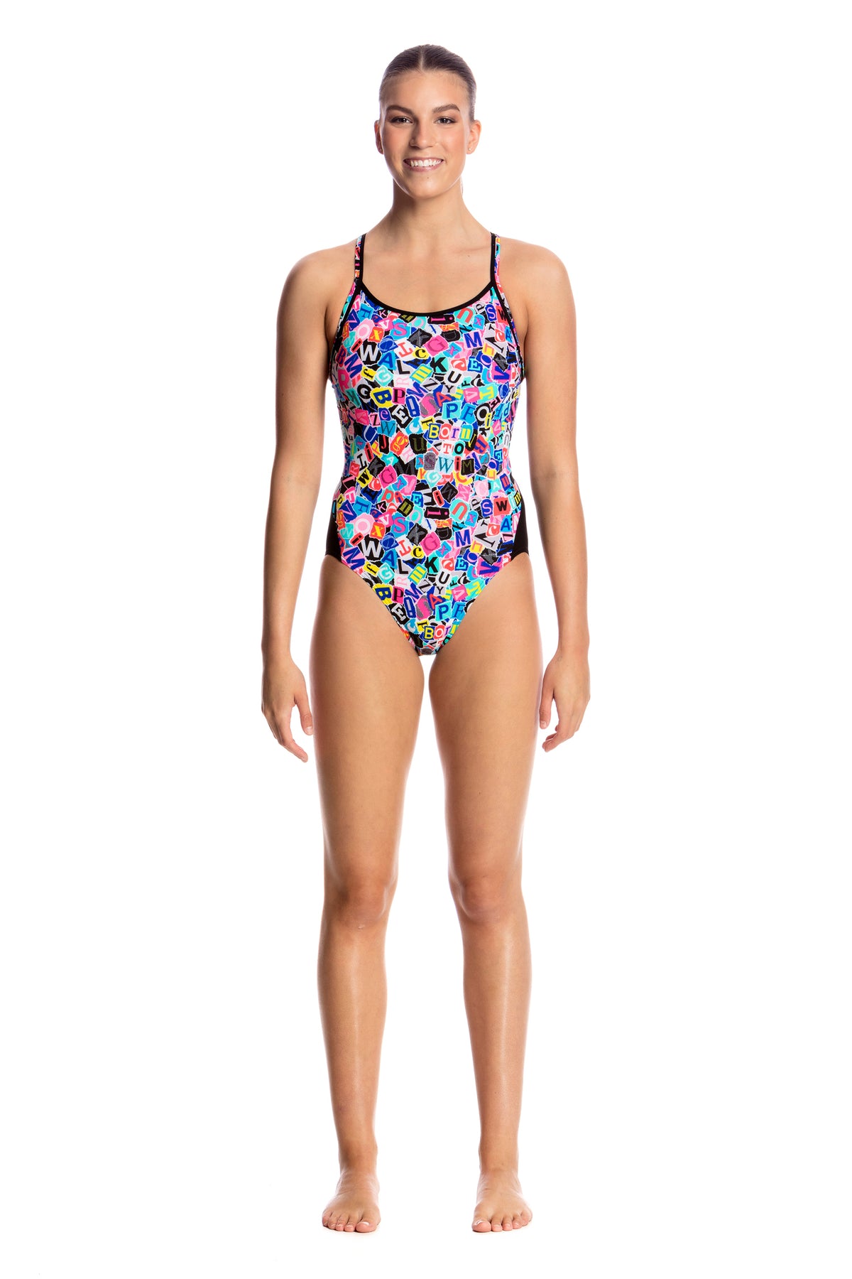 HANDSOME RANSOM | LADIES DIAMOND BACK ONE PIECE